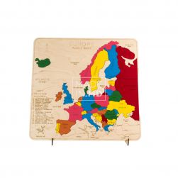 Puzzle „Harta Europei” color
