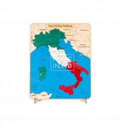 Puzzle „Harta Italiei”