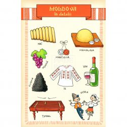 Carte poștală Moldova în...