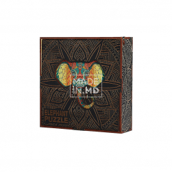 Puzzle din lemn „Elefant”,...